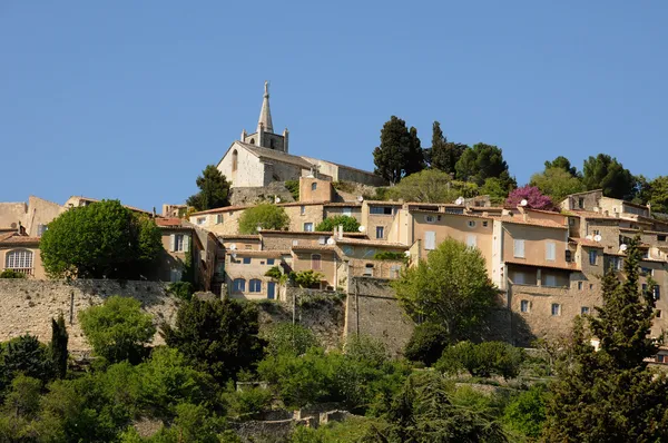 Dorp van bonnieux in de provence — Stockfoto