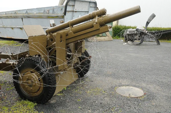 Museo de la Segunda Guerra Mundial de Vierville sur mer en Normandía —  Fotos de Stock