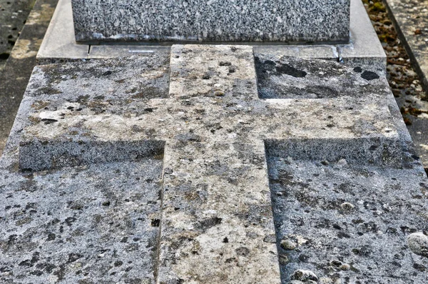 Ile de France, the cemetery of Triel Sur Seine — Stock Photo, Image