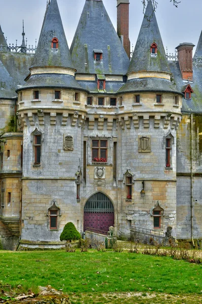 Vigny 城堡 val d 在法国瓦兹省 — 图库照片