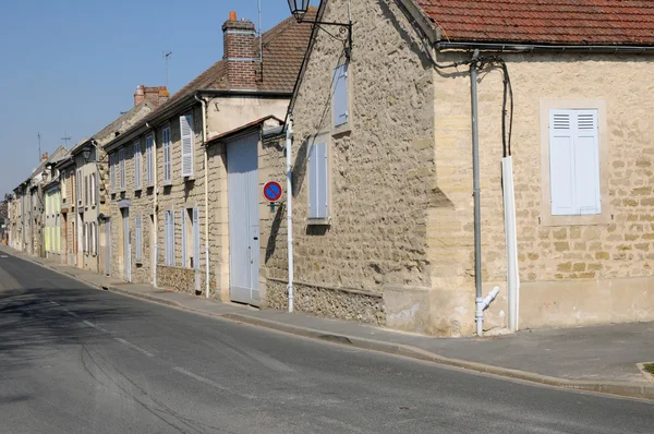Frankrike, byn neuville sur Oise i val d oise — Stockfoto