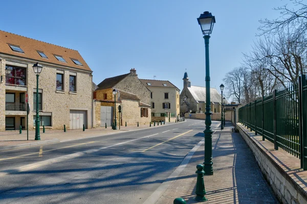 Franciaország, a falu Neuville-sur Oise Val d-Oise — Stock Fotó