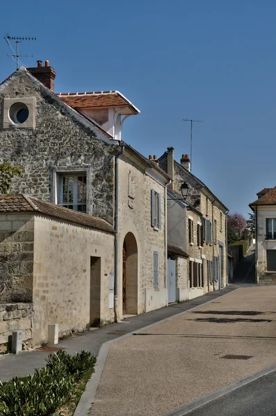 França, a aldeia de Neuville sur Oise em Val d Oise — Fotografia de Stock