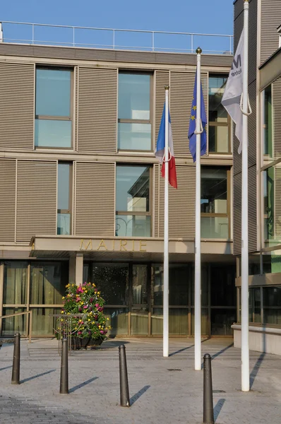Francia, el ayuntamiento de Les Mureaux — Foto de Stock