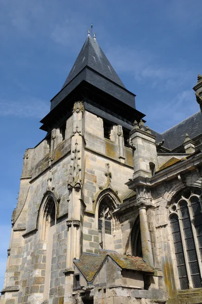 Francja, Kościół houdan w les yvelines — Zdjęcie stockowe