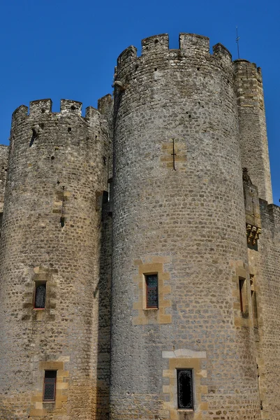 France, le château médiéval de Roquetaillade en Gironde — Photo