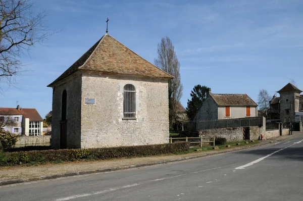 Francia, la piccola cappella di Andelu — Foto Stock