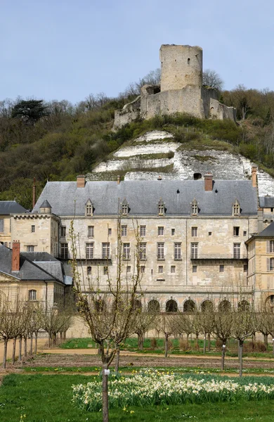 France, castle of La Roche Guyon — Stock Photo, Image