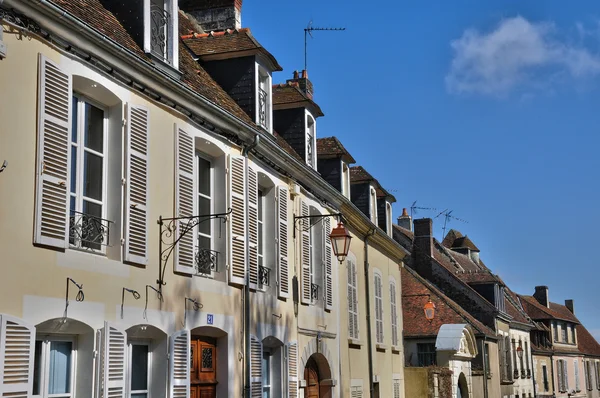 Festői kis város Mortagne-au Perche ben Normandia — Stock Fotó