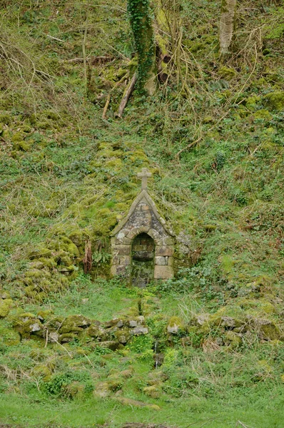 Pintoresco pueblo de Saint Ceneri le Gerei en Normandía —  Fotos de Stock