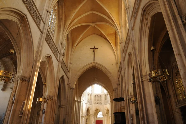 Церковь Святого Жерве в Фалезе в Нормандии — стоковое фото