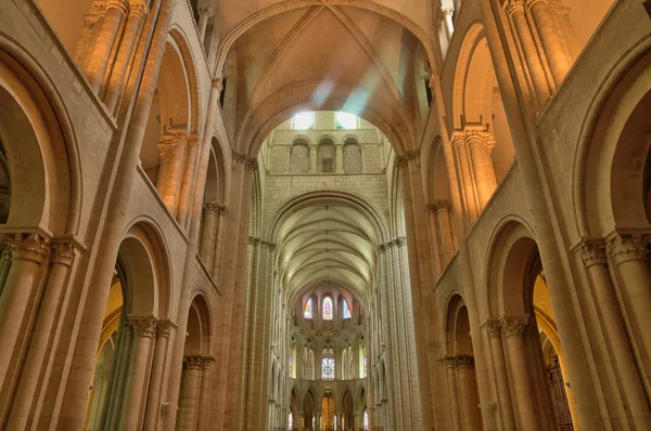 Caen, die abbaye aux hommes in frankreich — Stockfoto