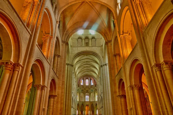 Caen, l'abbaye aux Hommes in Francia — Foto Stock