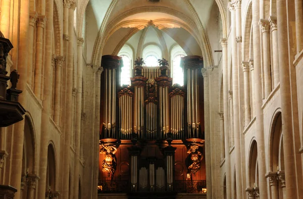 Caen, the abbaye aux Hommes in France — Stock Photo, Image