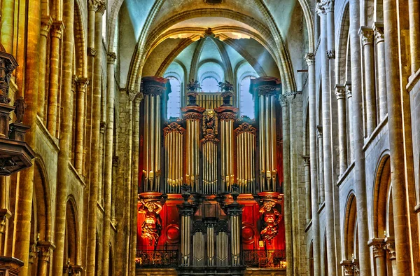 Caen, el abbaye aux Hommes en Francia —  Fotos de Stock