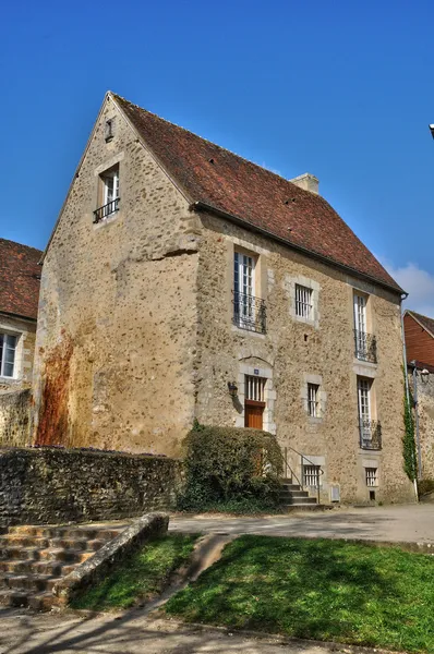 Pittoresca cittadina di Mortagne au Perche in Normandia — Foto Stock