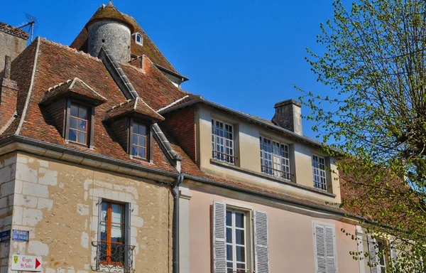 Picturesque kota kecil Mortagne au Perche di Normandie — Stok Foto