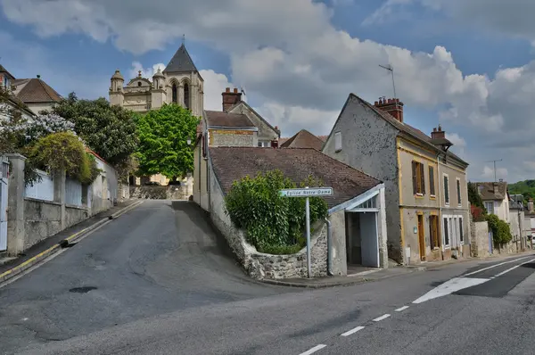 Frankrijk, het dorp van vetheuil in val d oise — Stockfoto