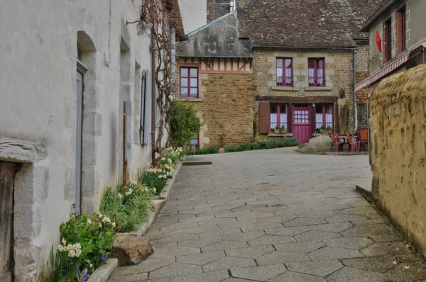 Pintoresco pueblo de Saint Ceneri le Gerei en Normandía —  Fotos de Stock