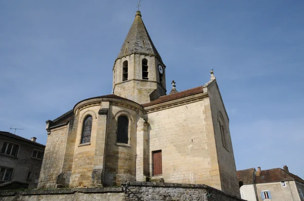 Saint Denis Kirche von brueil en vexin — Stockfoto