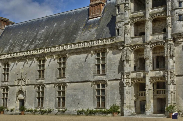 Historical castle of Chateaudun — Stock Photo, Image