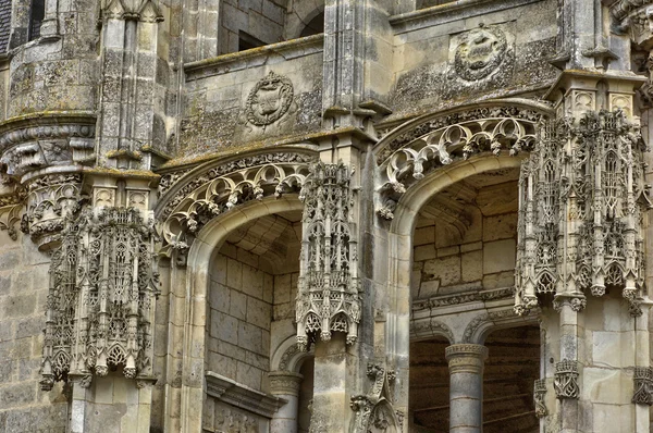 Historický hrad chateaudun — Stock fotografie