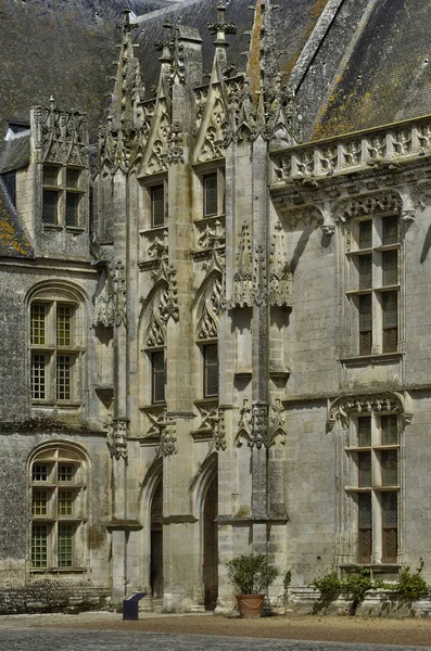 Chateaudun tarihi kale — Stok fotoğraf