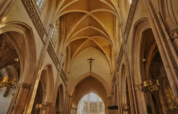 Saint Gervais church of Falaise in Normandie — Stock Photo, Image