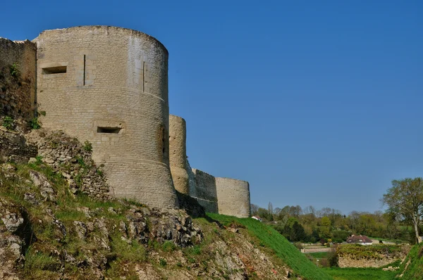 Normandie de falaise Kalesi — Stok fotoğraf