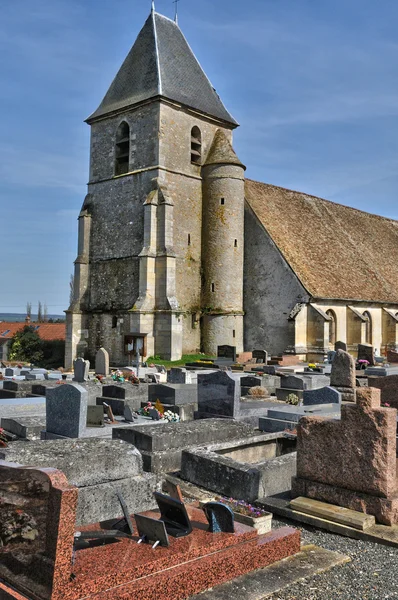 Francja, saint remy Kościół marcq — Zdjęcie stockowe