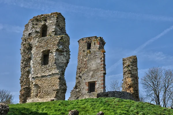 Frankrijk, het kasteel van montfort l amaury — Stockfoto