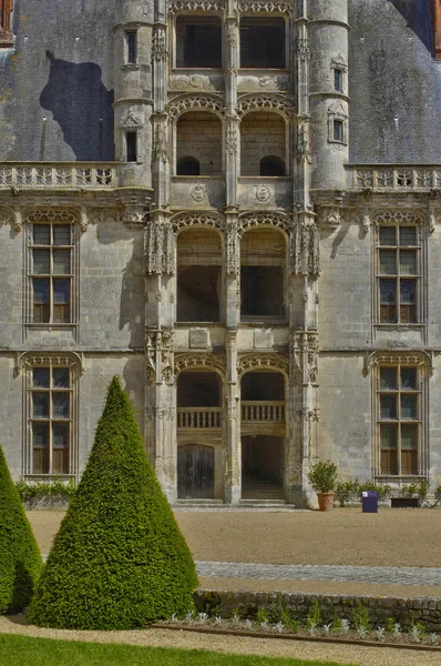 Ιστορικό κάστρο του chateaudun — Φωτογραφία Αρχείου
