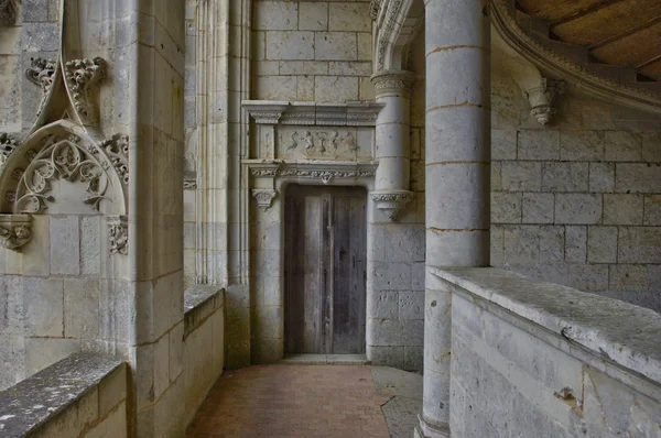 Chateaudun tarihi kale — Stok fotoğraf