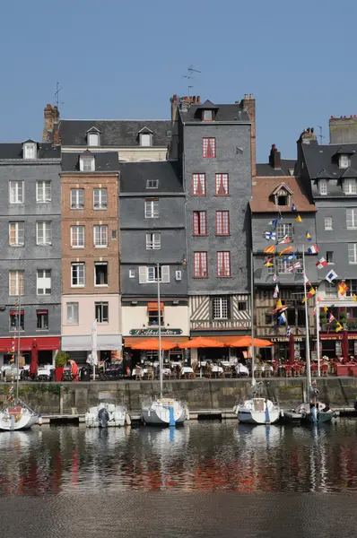 Porto di Honfleur in Normandia — Foto Stock