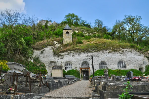 Aldeia de Haute Isle em Val d Oise — Fotografia de Stock