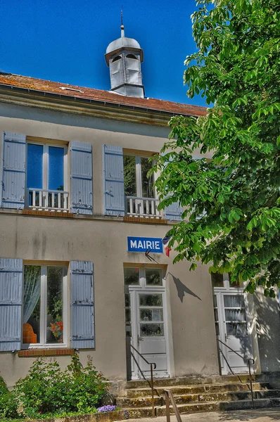 Francia, el pintoresco pueblo de Fremainville en Val d Oise — Foto de Stock