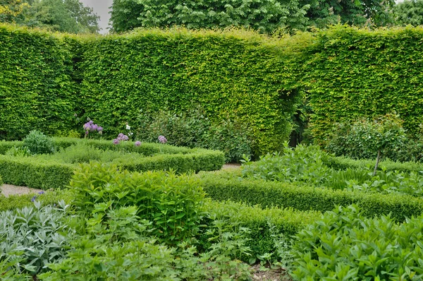 Les jardins du betalar d auge i cambremer i normandie — Stockfoto