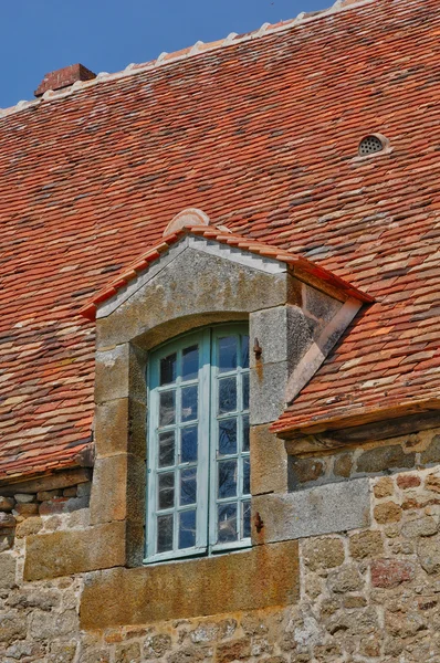 Castillo renacentista de la granja Carrouges en Normandía —  Fotos de Stock