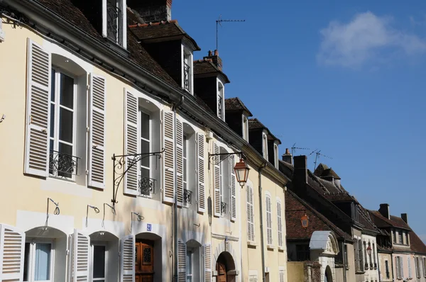 Pitoresca pequena cidade de Mortagne au Perche na Normandia — Fotografia de Stock