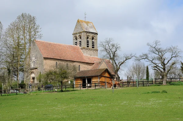 Satul pitoresc Saint Ceneri le Gerei din Normandia — Fotografie, imagine de stoc