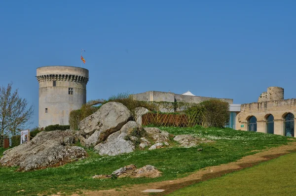 Castle of Falaise in Normandie — Stock Photo, Image