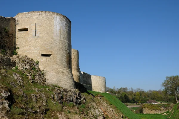 Slottet av falaise i normandie — Stockfoto