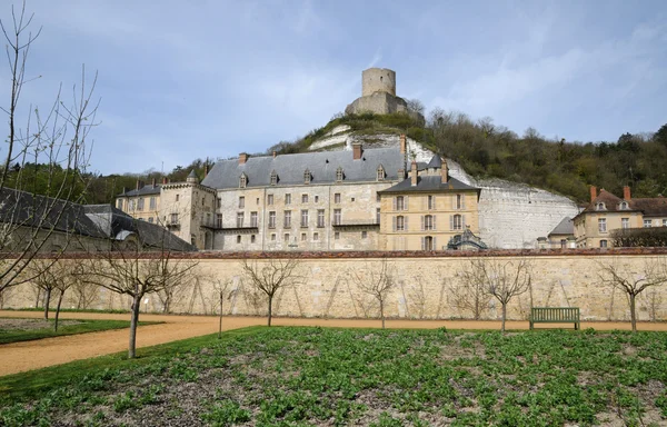 France, castle of La Roche Guyon — Stock Photo, Image