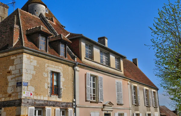 Pitoresca pequena cidade de Mortagne au Perche na Normandia — Fotografia de Stock