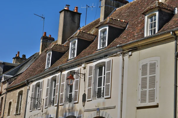 Pintoresca pequeña ciudad de Mortagne au Perche en Normandía — Foto de Stock