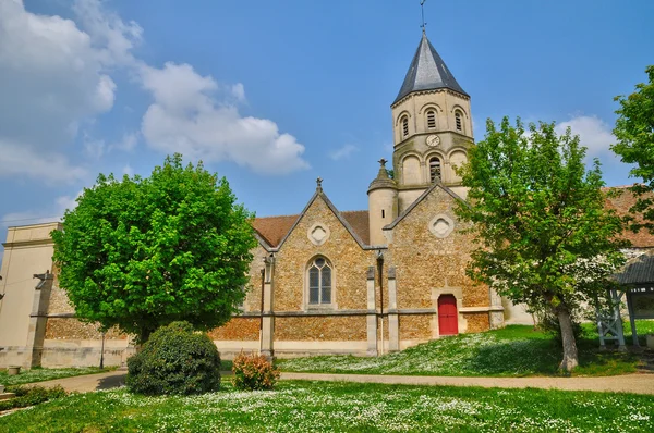 Francja, Kościół saint martin la garenne w les yvelines — Zdjęcie stockowe
