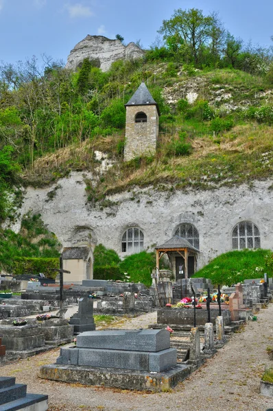 Village of Haute Isle in Val d Oise — Stock Photo, Image