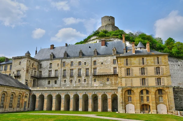 Frankreich, schloss von la roche guyon — Stockfoto