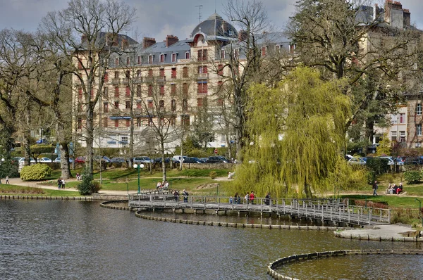 Bagnoles de l orne in der normandie — Stockfoto