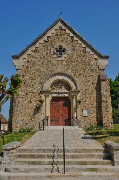 Francia, el pueblo de Brueil en Vexin en Les Yvelines — Foto de Stock